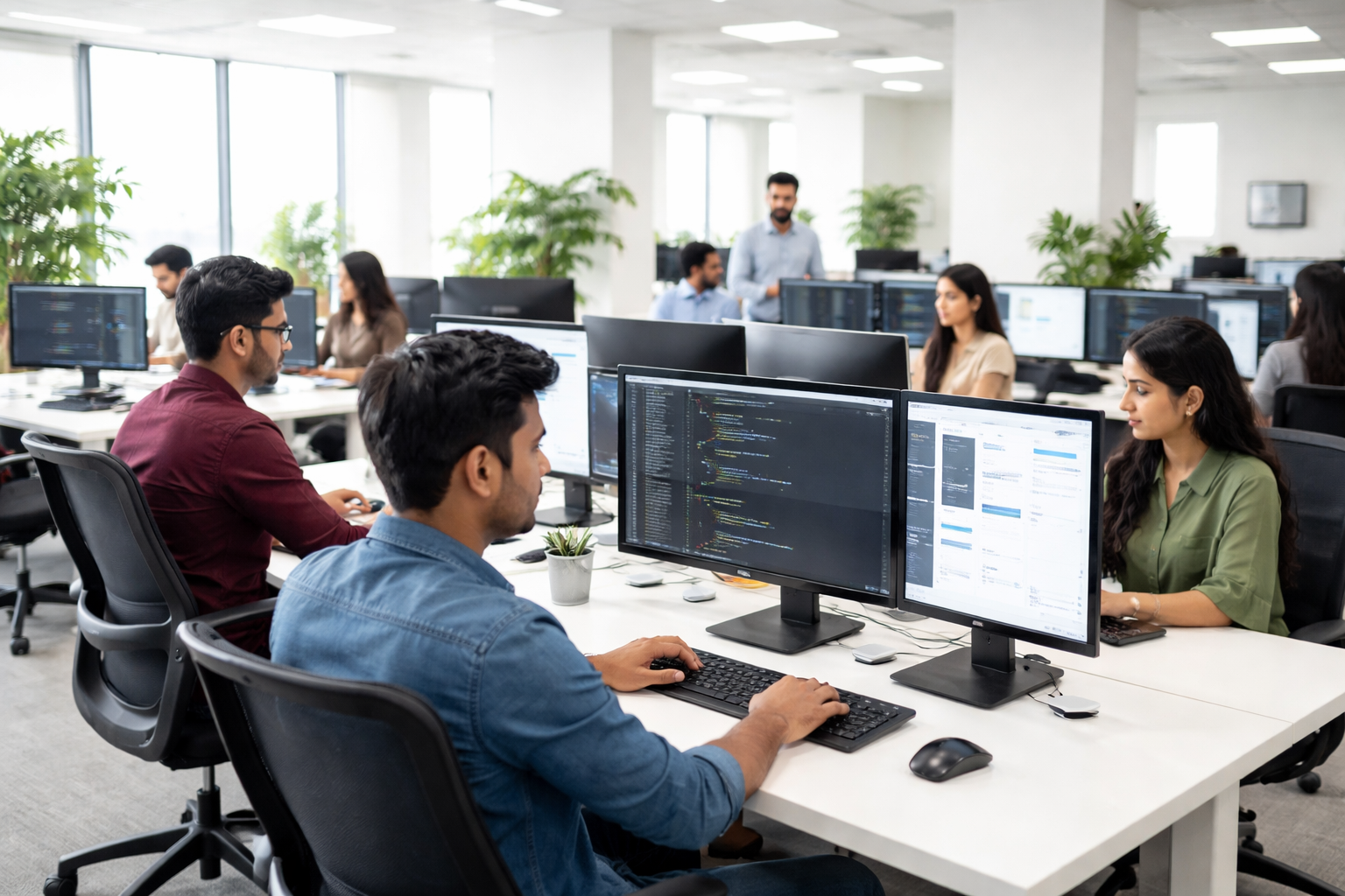 Modern IT Office Workspace - SilentSudoX